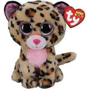 TY Peluche Beanie Boos Leopardo Livvie.
