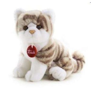 Trudi Peluche Gattino Brad tigrato 20 cm