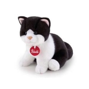 Trudi Peluche Gattino Brad bianco/nero 20 cm