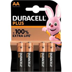 Pile duracell AA stylo 4 pezzi