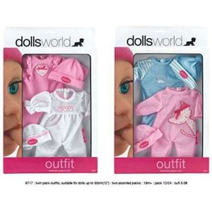 Dolls World – Set Coppia Abitini