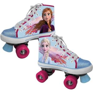 Pattini a 4 rotelle con paillettes Frozen 35-36