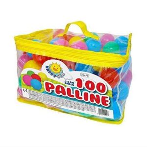 Sacca 100 palline colorate