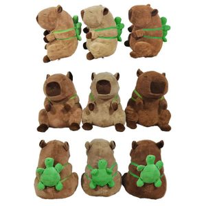 Peluche Capibara con Zainetto Animaletto 25 cm