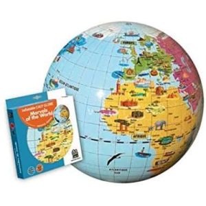 Mappamondo Gonfiabile – Meraviglie del Mondo
