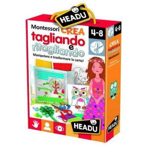 Headu Crea Tagliando e Ritagliando Montessori