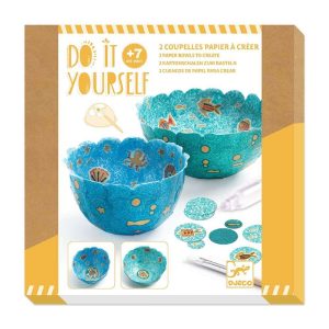 DJ07983 Djeco Kit creativo coppette da decorare.