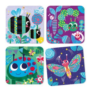 Djeco Carte da Grattare Bugs