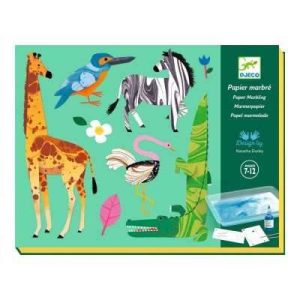 Djeco Carta marmotizzata magia di colori