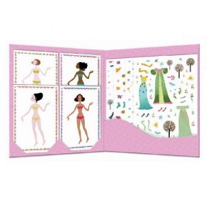 DJ09690 Djeco Stickers e bambole di carta