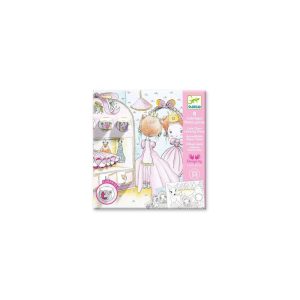Djeco Disegni da colorare Le finestrelle di Pupi