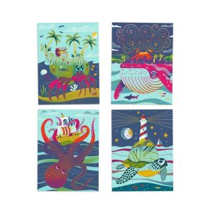 Djeco Carte da grattare bicolore