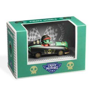 Dj05487 Macchinina Djeco Crazy Motors PIRATE WHEEL