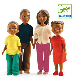 Dj07813 Djeco Famiglia Milo e Lila Doll House.