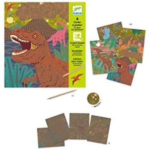 Djeco – Carte da Grattare Dinosauri