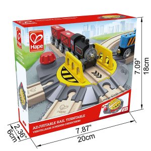 Hape Piattaforma girevole per trenini in legno.
