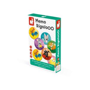 Janod Memo Rigolooo Gioco di osservazione.